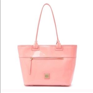 Dooney & Bourke Patent Leather Zip Tote